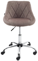 Arbeitshocker Lazio Stoff - taupe