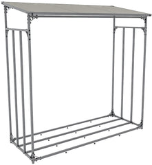 Kaminholzunterstand Ruston Aluminium XL - anthrazit