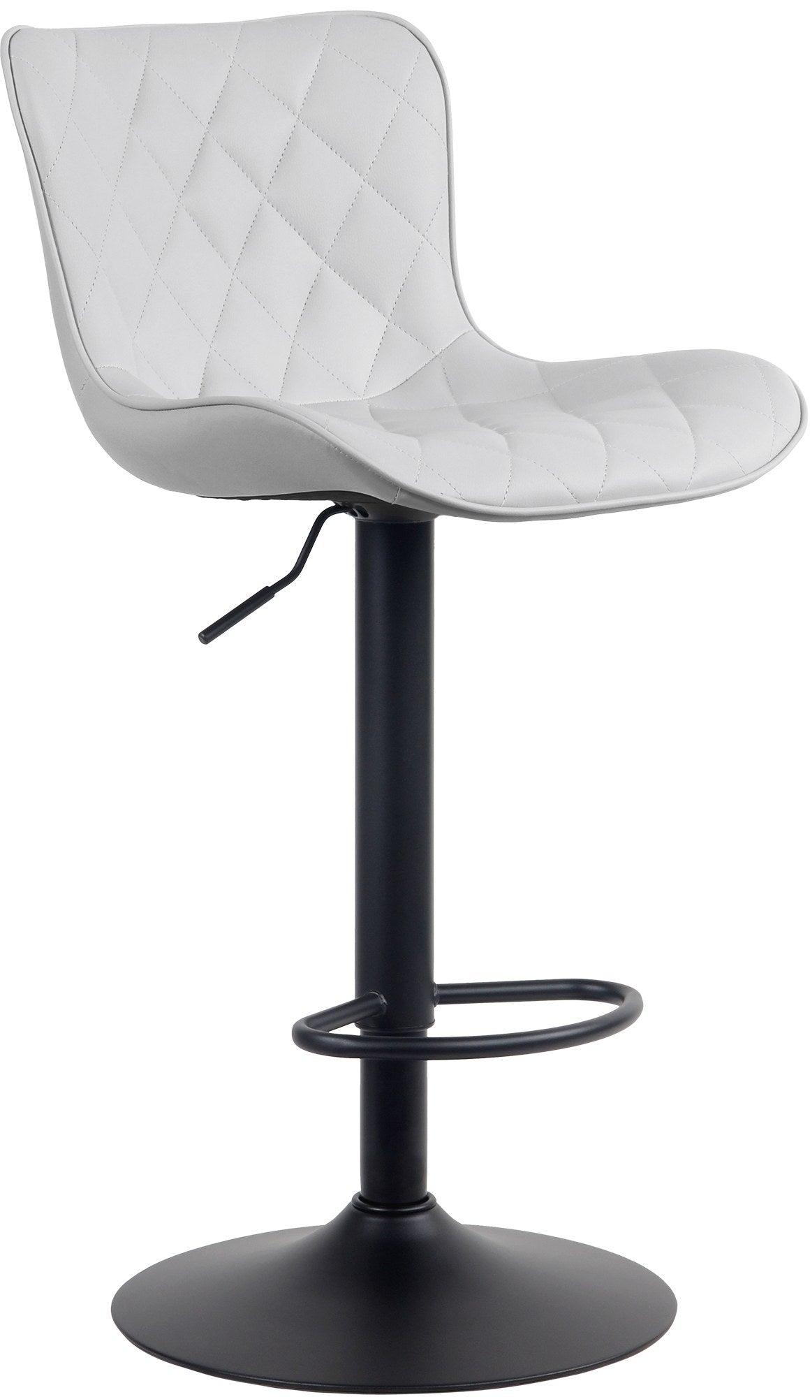 Barhocker Emma Kunstleder - wei�