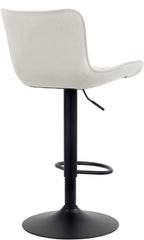 Barhocker Emma Samt - creme