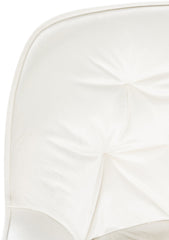 2er Set Barhocker Gibson Samt - creme