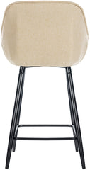 2er Set Barhocker Gibson Stoff - creme
