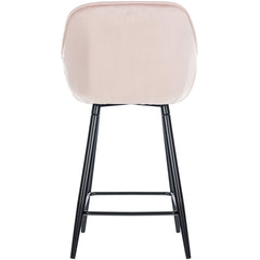Barhocker Gibson Samt - pink