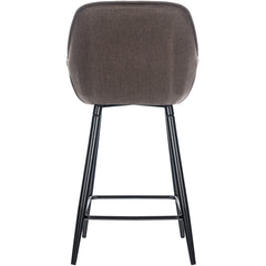 Barhocker Gibson Stoff - braun