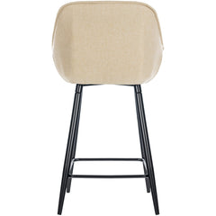 Barhocker Gibson Stoff - creme