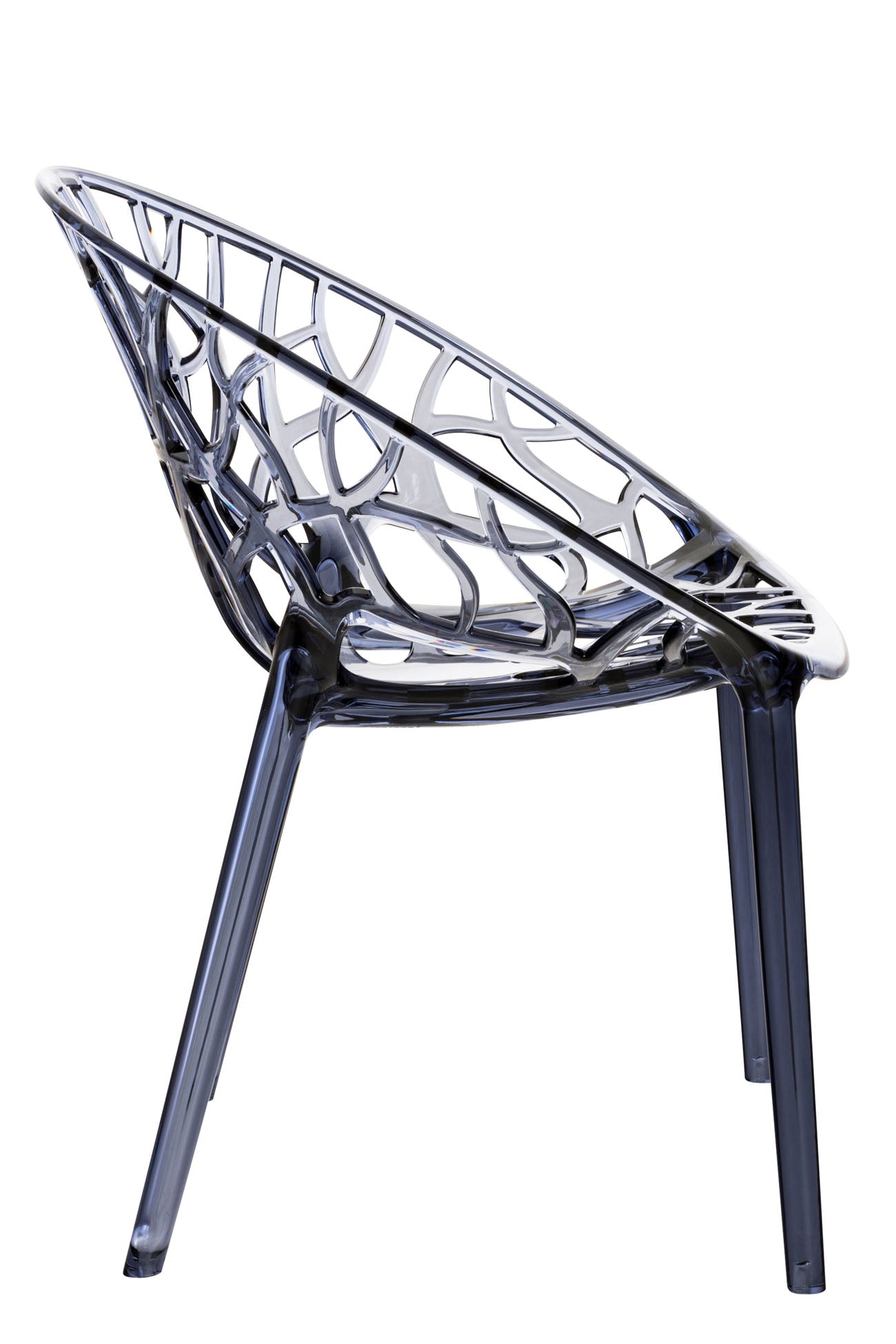Stapelstuhl CRYSTAL - grau - InfinityMarket