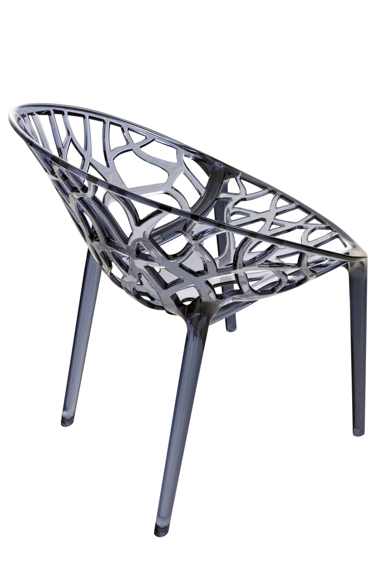 Stapelstuhl CRYSTAL - grau - InfinityMarket