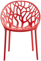 4er Set Stuhl Hope - rot
