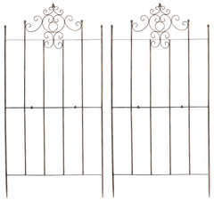 2er Set Rankgitter Paula - bronze by Dropshipping-Europe – Rosenb�gen