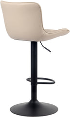 2er Set Barhocker Linus Kunstleder - creme