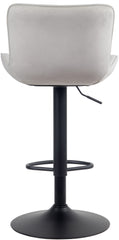 2er Set Barhocker Linus Samt - creme