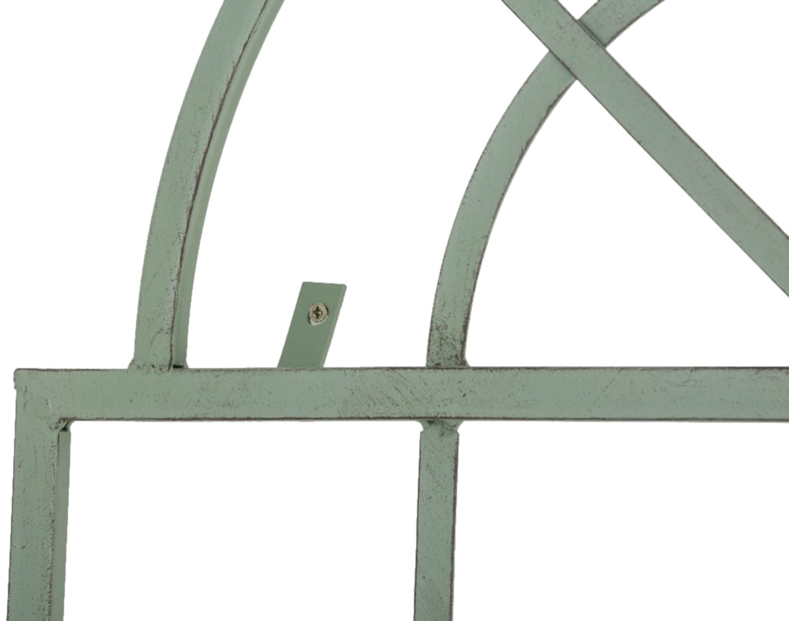 2er Set Rankgitter Viva - antik-gr�n by Dropshipping-Europe – Rosenb�gen