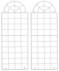 2er Set Rankgitter Viva - wei� by Dropshipping-Europe – Rosenb�gen