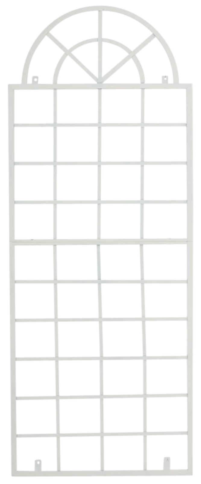 2er Set Rankgitter Viva - wei� by Dropshipping-Europe – Rosenb�gen
