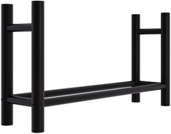 Kaminholzst�nder Medya rund 30x100x60 cm - schwarz