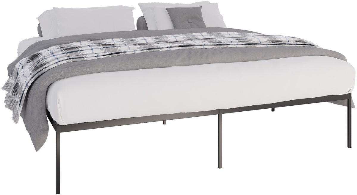 Metallbett Fargo 200x200x42 cm - schwarz