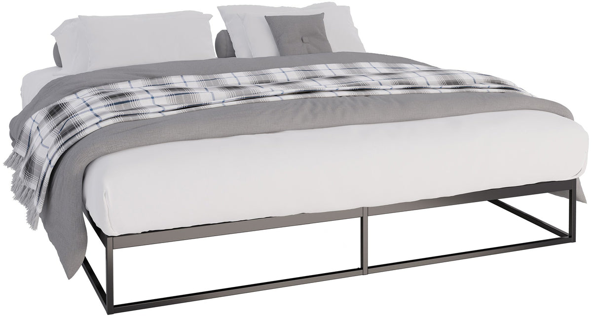 Metallbett Scala 200x180x25 cm - schwarz