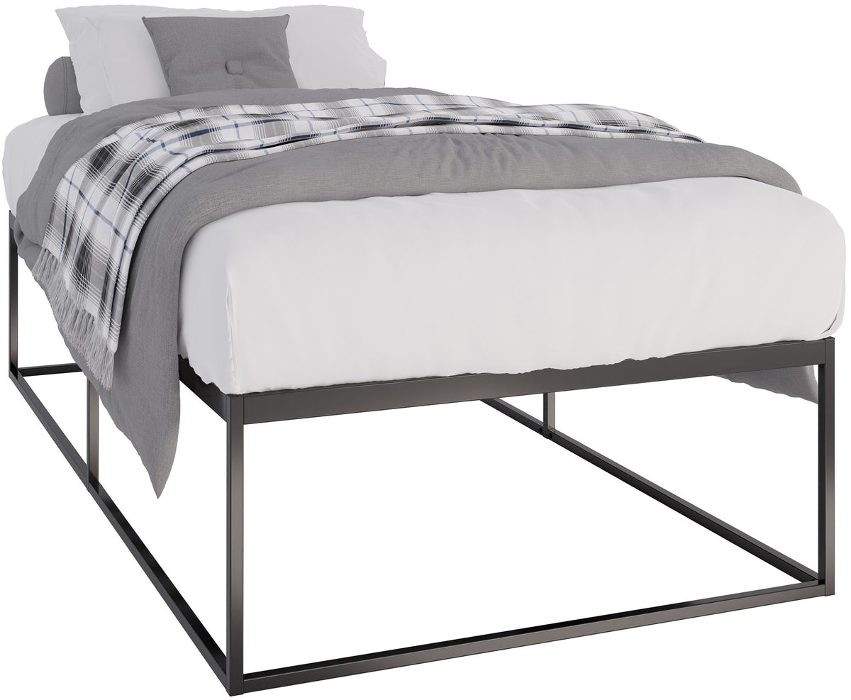 Metallbett Scala 200x100x46 cm - schwarz