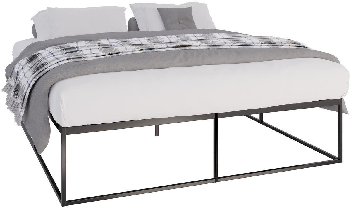 Metallbett Scala 200x180x46 cm - schwarz