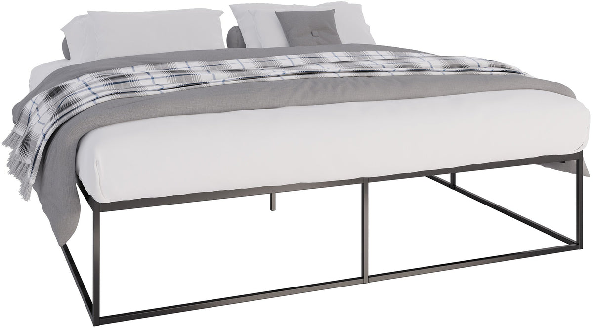 Metallbett Scala 200x200x46 cm - schwarz