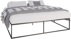Metallbett Scala 200x200x46 cm - schwarz