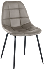 Stuhl Tom Kunstleder - taupe