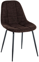 Stuhl Tom Stoff - braun