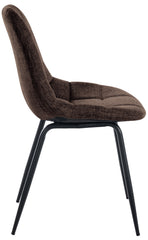 Stuhl Tom Stoff - braun