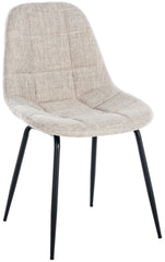Stuhl Tom Stoff - creme