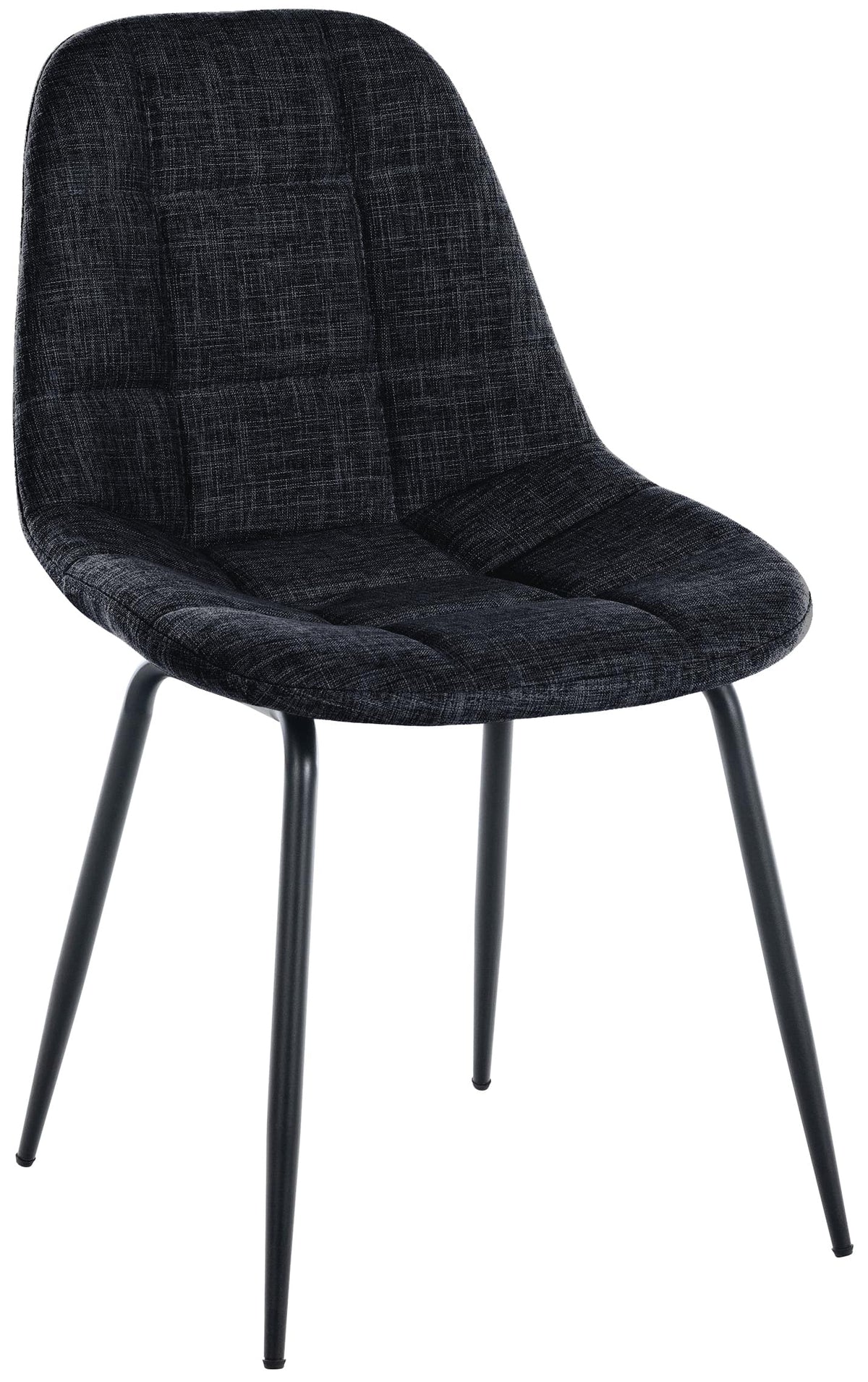 Stuhl Tom Stoff - schwarz