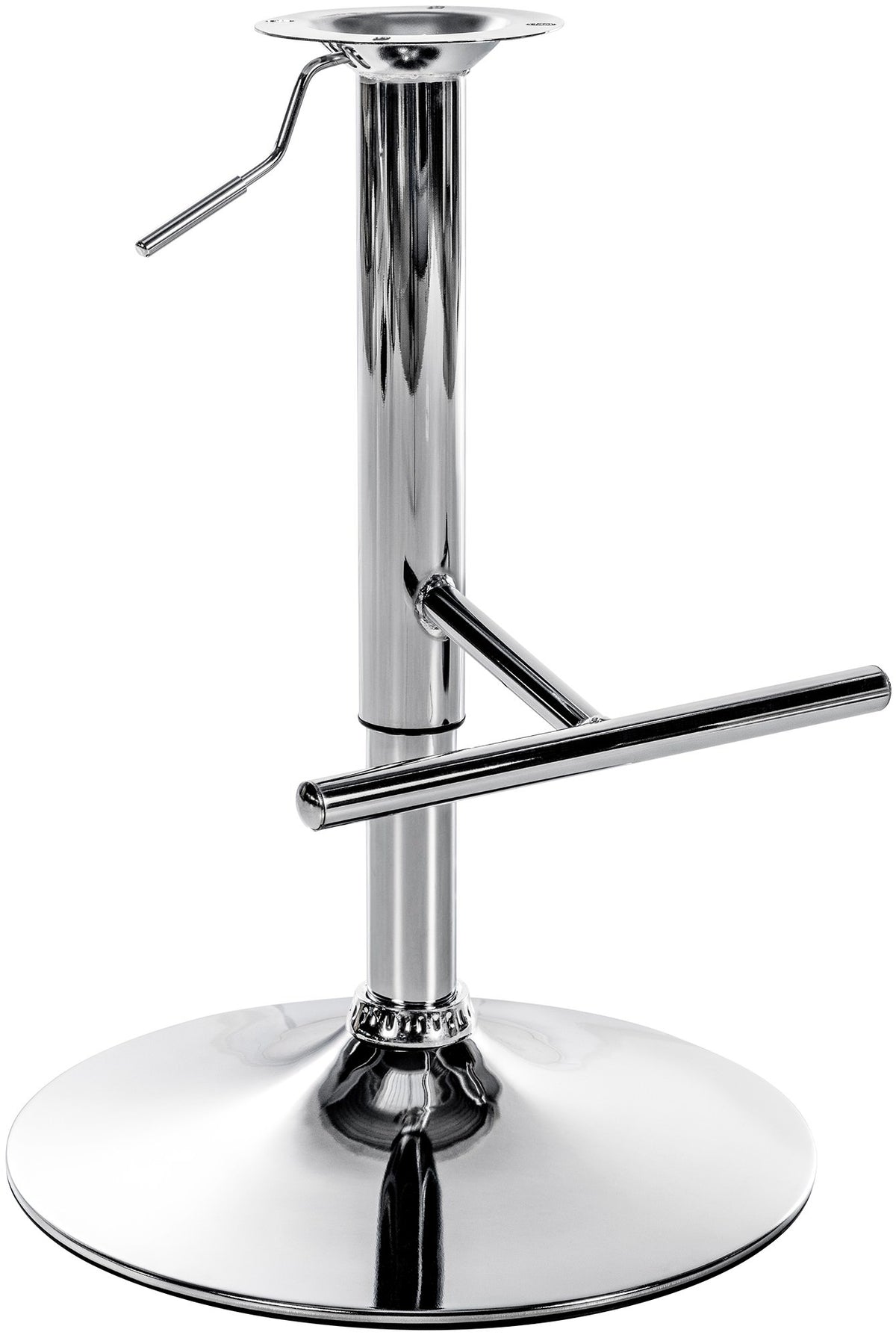 Ersatz T Gestell f�r Barhocker - chrom