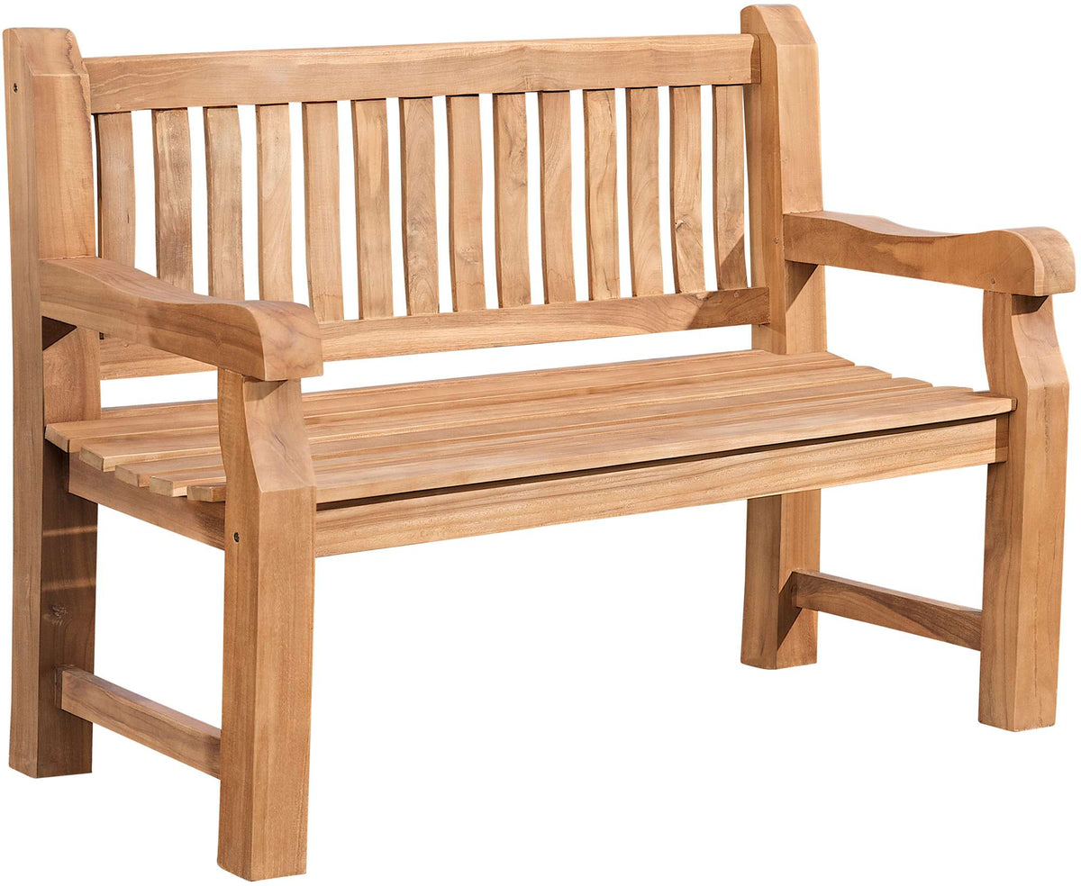 Teakbank Jackson V2 120 cm - teak