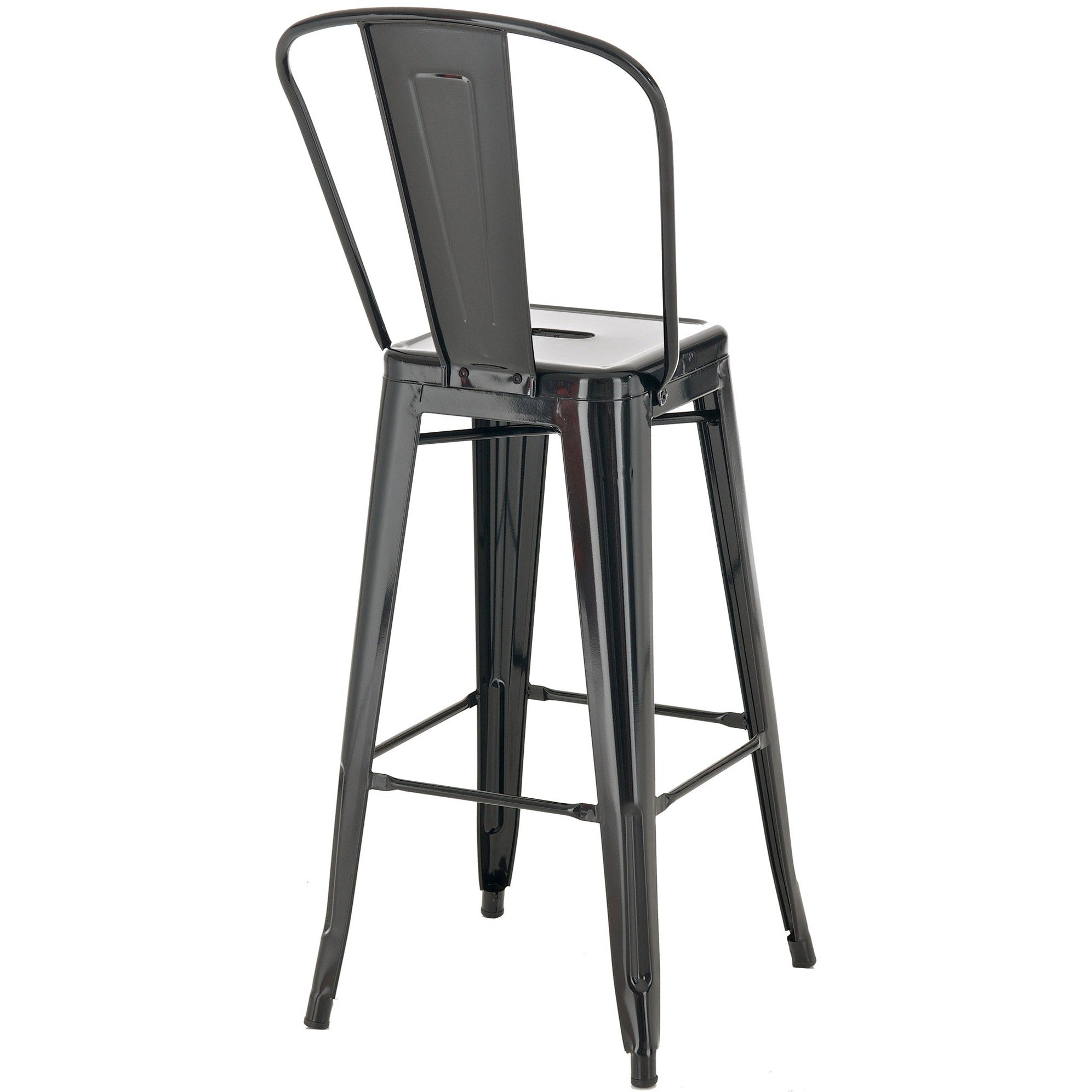 4er Set Barhocker Aiden - schwarz by Dropshipping-Europe – Barhocker