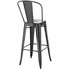 4er Set Barhocker Aiden - schwarz by Dropshipping-Europe – Barhocker