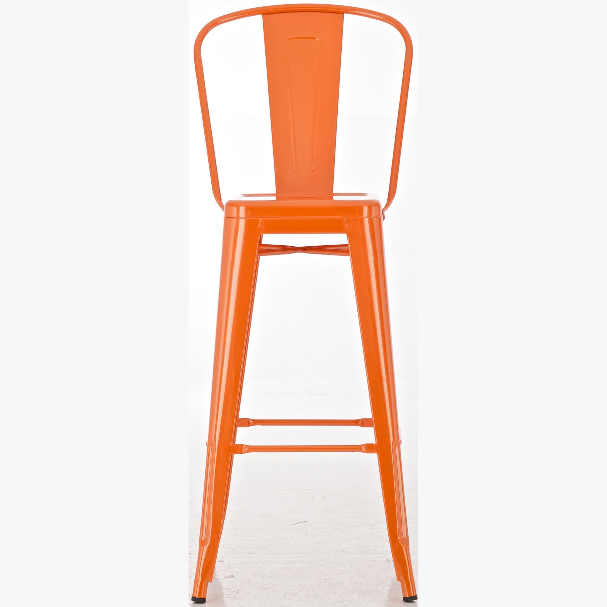 4er Set Barhocker Aiden - orange by Dropshipping-Europe – Barhocker