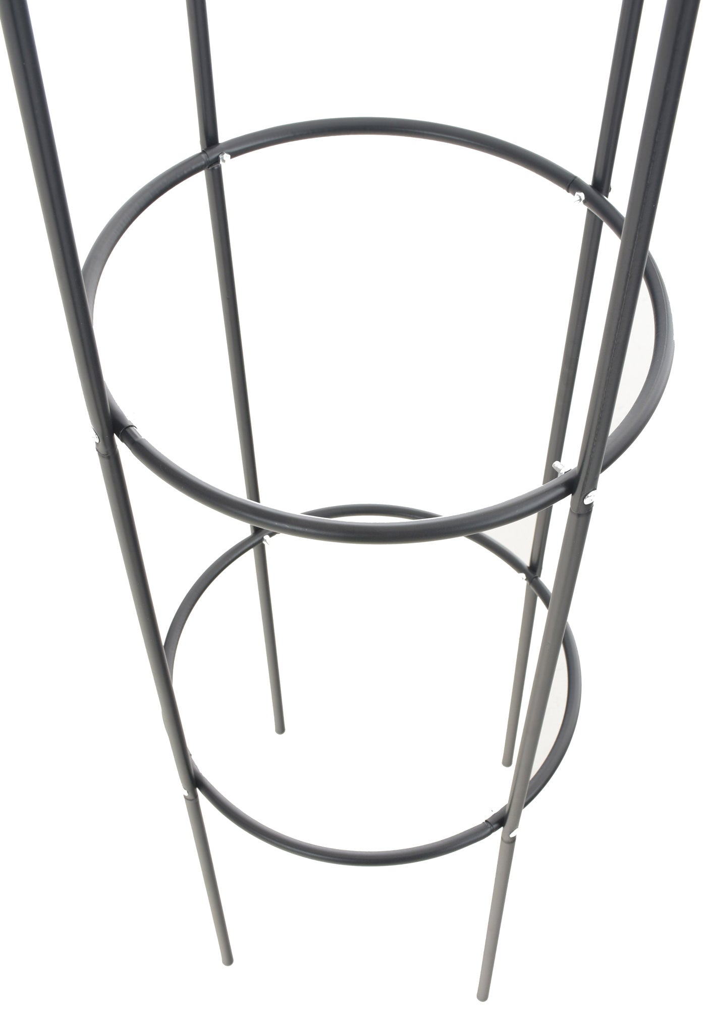 2er Set Rosensäule Romantika V2 - schwarz by Dropshipping-Europe – Rosenbögen