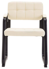 2er Set Besucherst�hle Canada B Kunstleder - creme