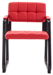 2er Set Besucherst�hle Canada B Kunstleder - rot