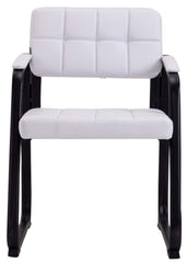 2er Set Besucherst�hle Canada B Kunstleder - wei�