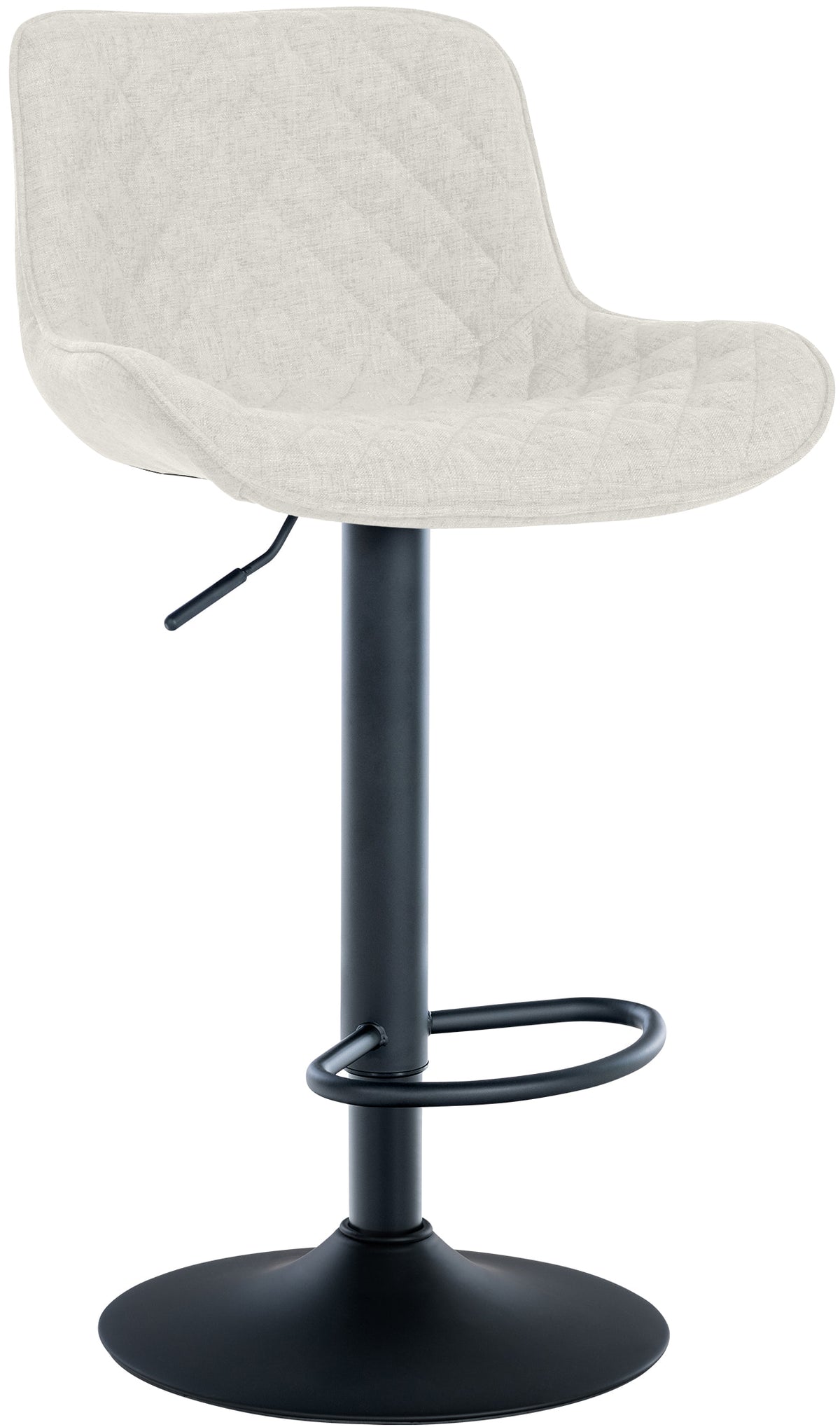 Barhocker Minosa Stoff - creme