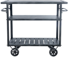 Servierwagen Spring - antik silber
