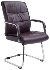 2er Set Besucherstühle Sievert - braun
