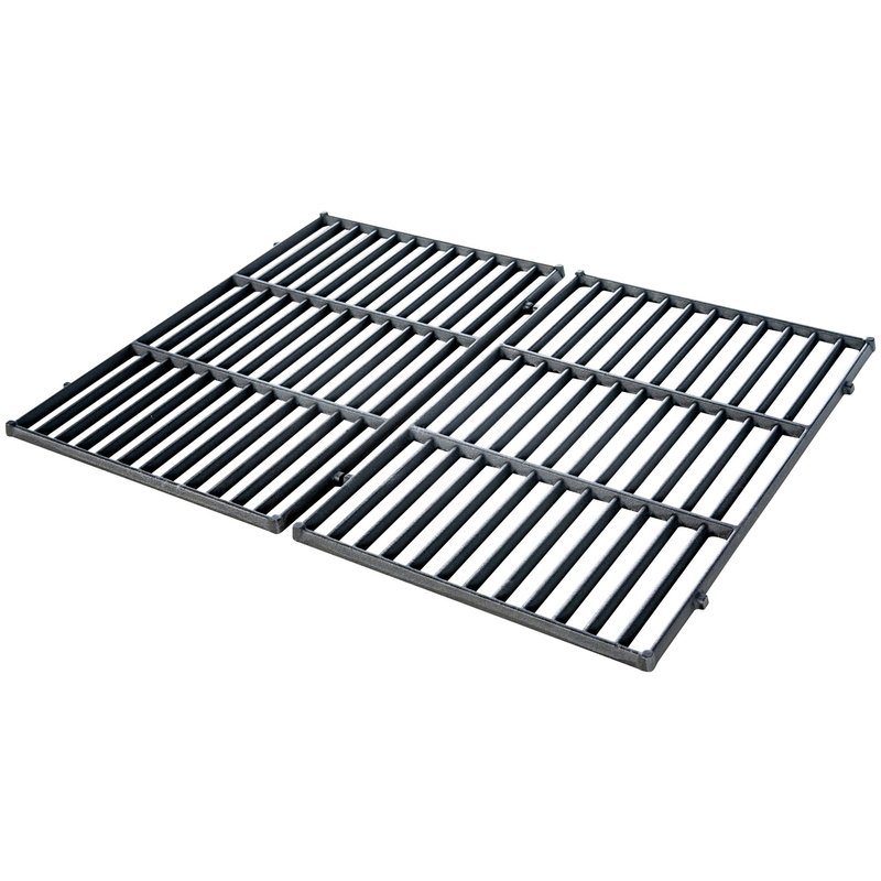 Grillrost Set 44,5x30,3 cm - schwarz