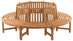 Baumbank Novum rund 250 cm - teak
