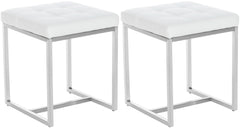 2er Set Sitzhocker Barci - wei�