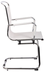 Besucherstuhl Barnet Mesh - weiß