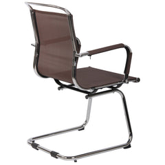 Besucherstuhl Barnet Mesh - braun