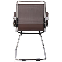 Besucherstuhl Barnet Mesh - braun