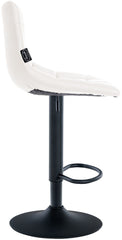Barhocker Jerry Kunstleder schwarz - wei�
