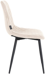 Stuhl Telde Samt - creme